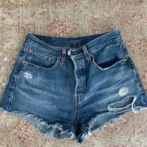 Levi's 501 Button shorts